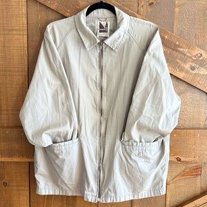 Rare 60s Grenfell men's chore jacket, large.